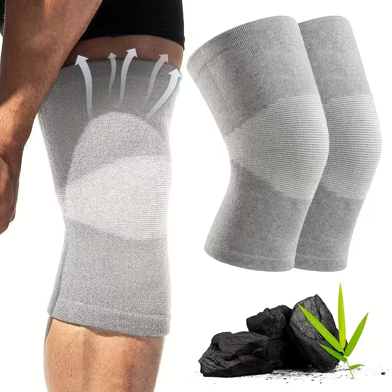 Genouillère Bambou VeinoActive© — Compression & Confort Absolu